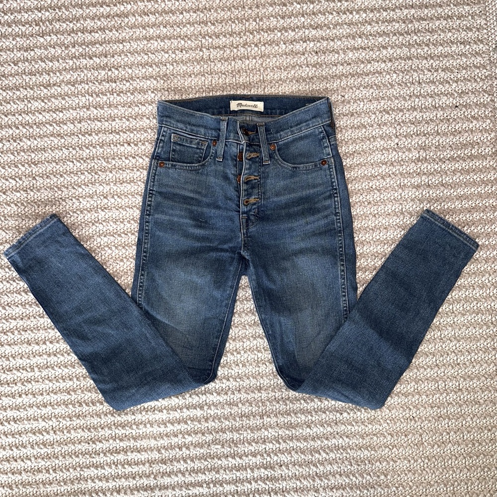 Madewell High Rise Skinny Jeans